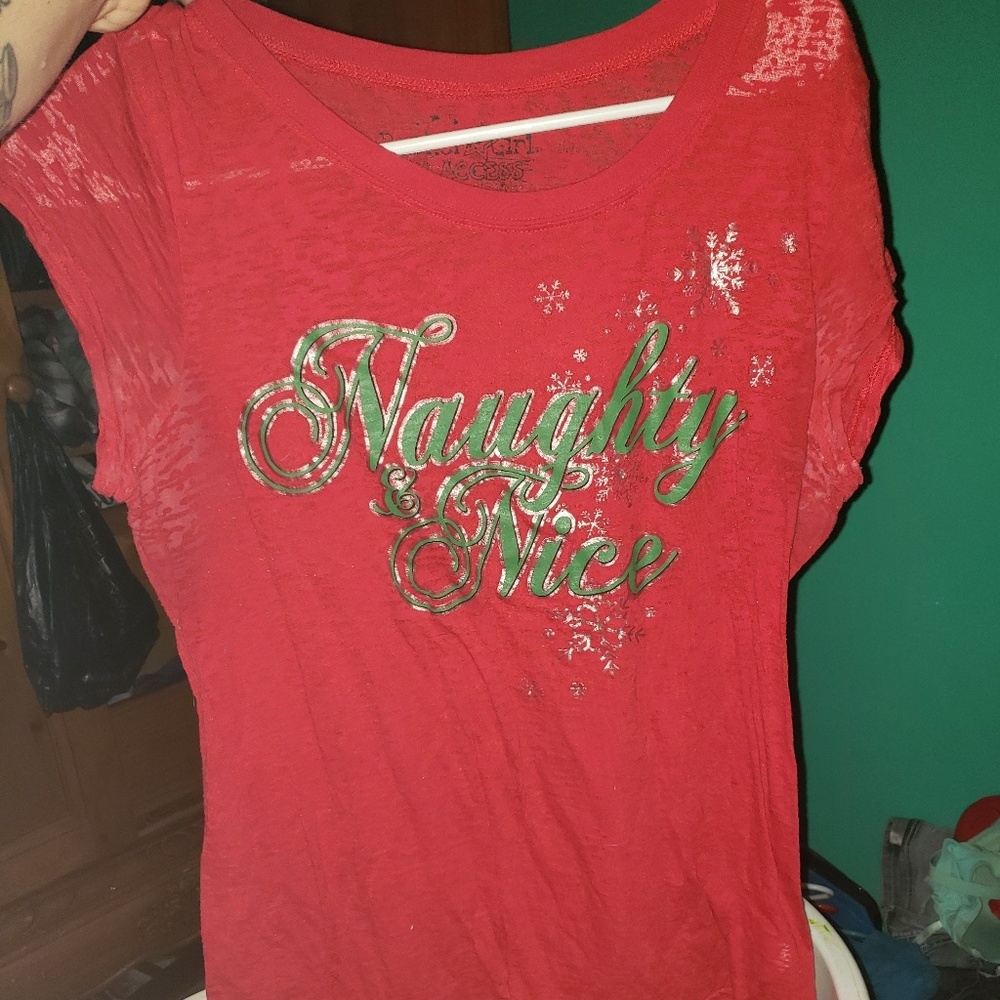 Naughty and Nice shirt